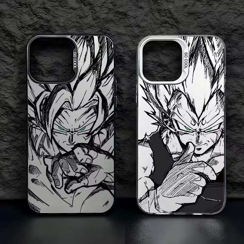 Comics D-Dragon Balls Saiyan Phone Case For iPhone 16 15 14 13 12 11 Pro Max X XR XSMAX 8 7 Plus Candy Matte Shockproof Cover