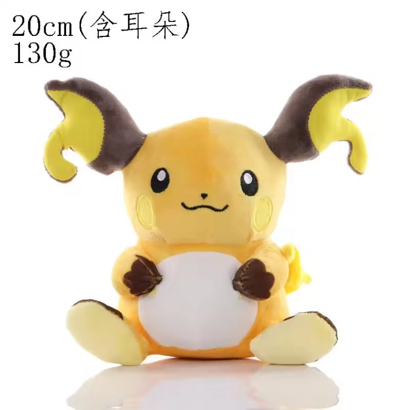 Pokemon Pikachu Pichu Charmander Bulbasaur Squirtle Psyduck Eevee Plush Soft Stuffed Animals Peluche Plushie Toy Small Doll