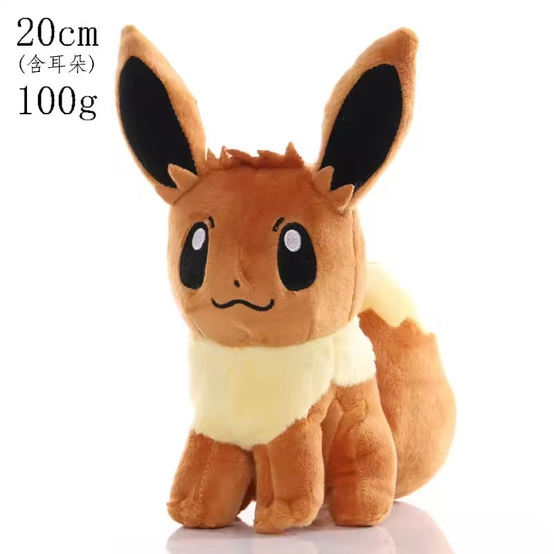 Pokemon Pikachu Pichu Charmander Bulbasaur Squirtle Psyduck Eevee Plush Soft Stuffed Animals Peluche Plushie Toy Small Doll