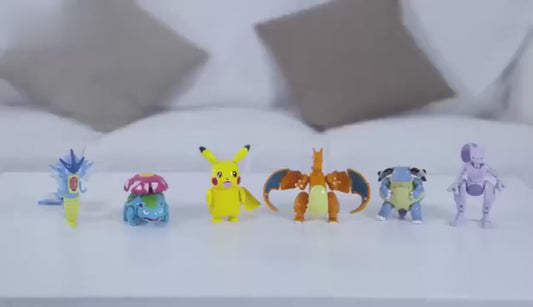 Pokemon Pokeball Figure Transformation Toy Pikachu Charizard Venusaur Blastoise Mewtwo Gyarados Solgaleo Lunala Eevee poke ball gift